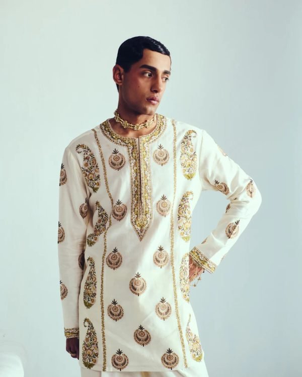 Chandni Ivory Designer Kurta