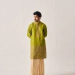 Vasant Olive Kurta Set